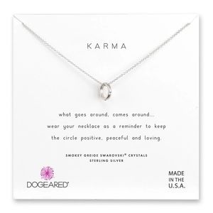 Dogeared Karma necklace